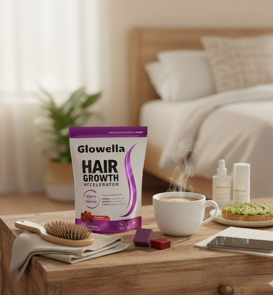 Glowella Hair Growth Gummies